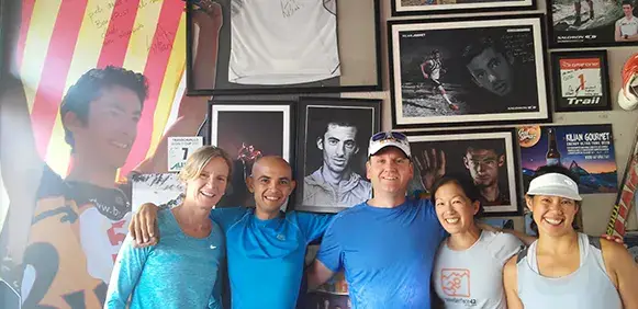 Runners with Kilian Jornet Bar
