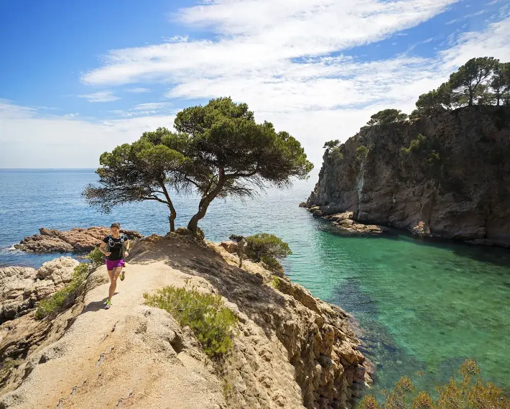 The Costa Brava coast