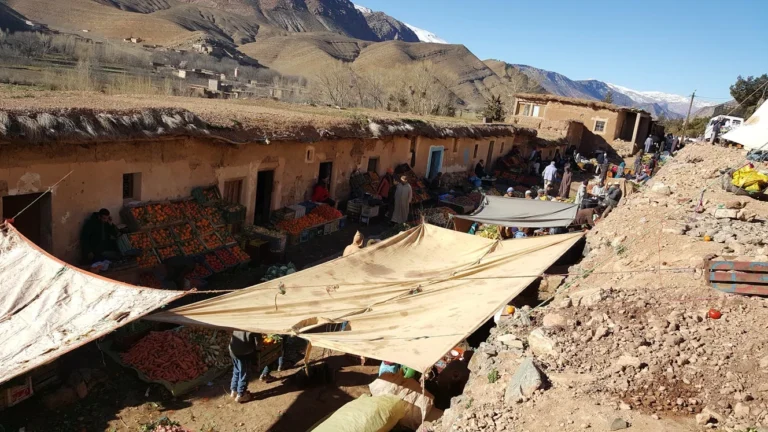Morocco souk market — Morocco — Atlas to Sahara