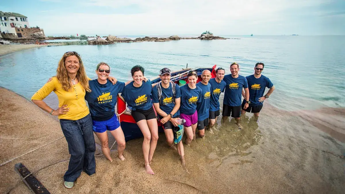Finish on the Costa Brava