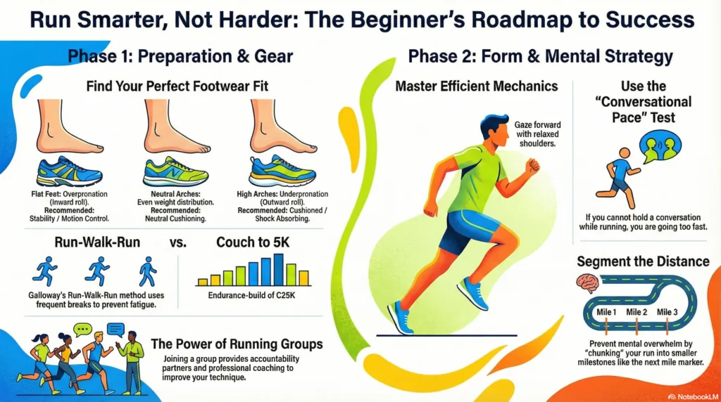 A runner on a trail, following our tips to start running for adventure.